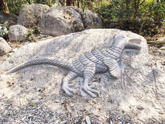 गोंडवाना मरीन फॉसिल्स पार्क मनेद्रगढ़ बायोहेरिटेज साइट व पर्यटन के रूप में विकसित