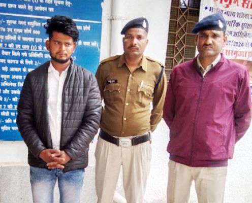 नाबालिग को भगाया-रेप, आरोपी गिरफ्तार