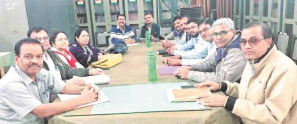 डाइट में जिले के चारों बीईओ, बीआरसी की अकादमिक बैठक 