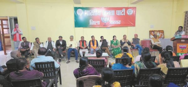  प्रत्येक कार्यकर्ता भाजपा व कमल फूल को जीताने काम करें-वेदप्रकाश