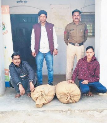 मकान की छत पर सूखने रखे धान की चोरी, 2 गिरफ्तार