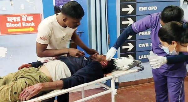 सीएएफ जवान सडक़ हादसे में जख्मी