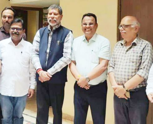 किरण सिंहदेव दोबारा बने भाजपा प्रदेश अध्यक्ष, श्याम अग्रवाल ने दी बधाई