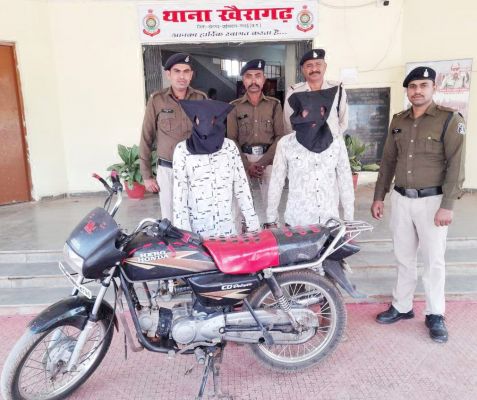 किसान से 50 हजार की लूट  दो आरोपी गिरफ्तार