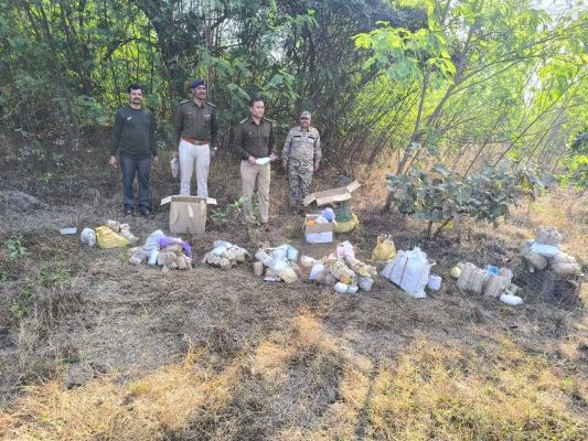 जब्त संपत्ति  किया नष्ट