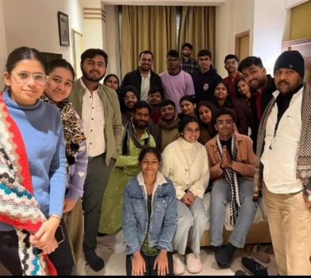 मोहनीश गुप्ता को राष्ट्रीय युवा महोत्सव  में पाथ ब्रेकर के रूप में मिला सम्मान