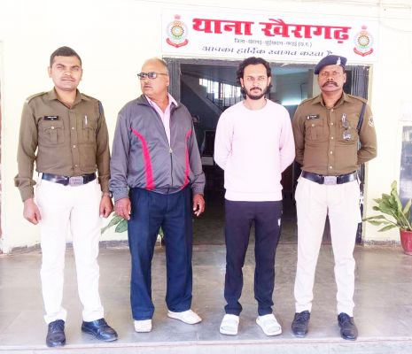फरार स्थाई वारंटी गिरफ्तार