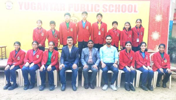 ओलंपियाड़ में युगांतर के विद्यार्थियों ने किया दूसरे राउंड के लिए क्वालीफाई