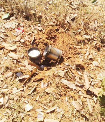 3 किलो का टिफिन बम किया नष्ट