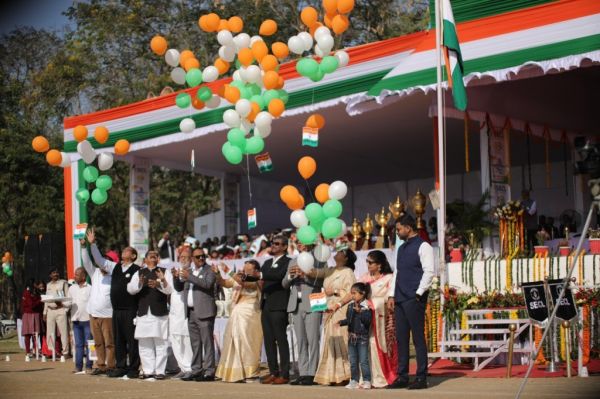 एसईसीएल मुख्यालय में गणतंत्र दिवस पर देशभक्ति का जश्न