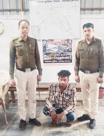 नाबालिग से रेप, आरोपी बंदी