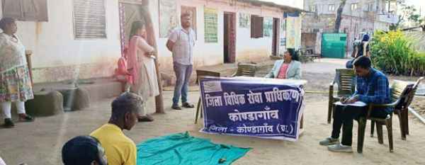 शांति फाउंडेशन का निरीक्षण