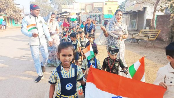 मुसरा और सुकुलदैहान में हर्षोल्लास से मना गणतंत्र दिवस