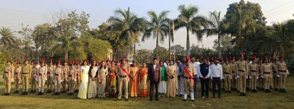 उद्यानिकी महाविद्यालय में मना गणतंत्र दिवस