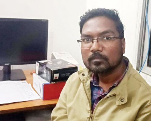रिश्वत लेते पकड़ाया विद्युत विभाग का एई
