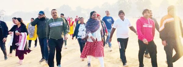 भाजपा महापौर प्रत्याशी मंजूषा भगत का घर-घर जनसंपर्क अभियान