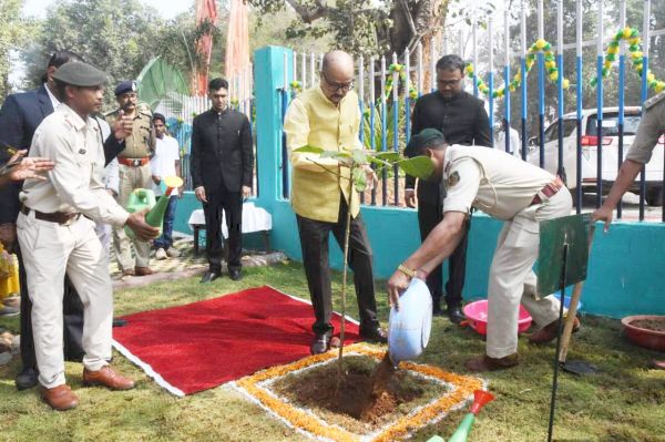 राज्यपाल ने रोपा पौधा