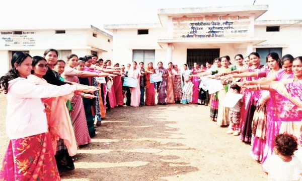 शत-प्रतिशत मतदान के लिए चलाया जा रहा जागरूकता अभियान