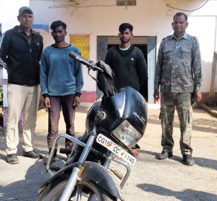 दोपहिया चोरी, 2 आरोपी गिरफ्तार