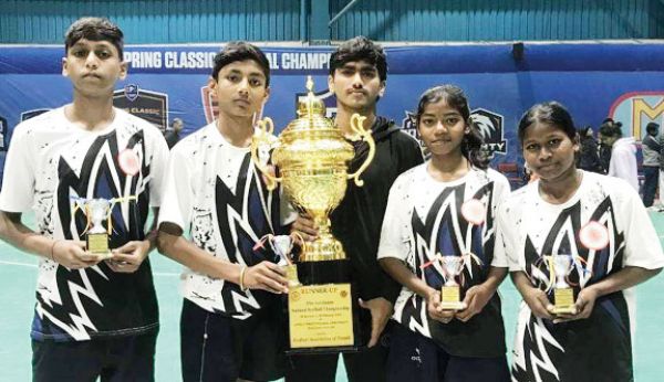  राष्ट्रीय कॉर्फबॉल स्पर्धा में छत्तीसगढ़ को सिल्वर