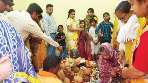 शिवलिंग स्थापना एवं प्राण प्रतिष्ठा