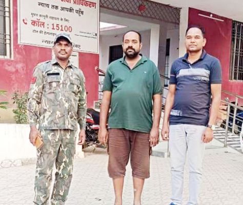 मवेशी तस्करी का फरार  मुख्य आरोपी गिरफ्तार