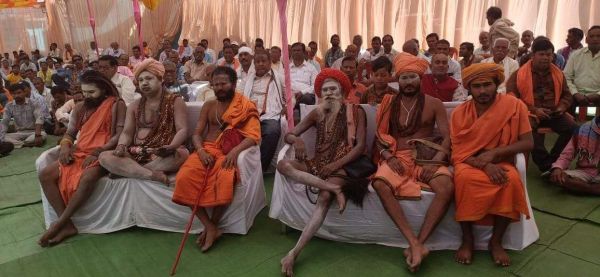 हवन-भंडारा के साथ  भागवत कथा का समापन