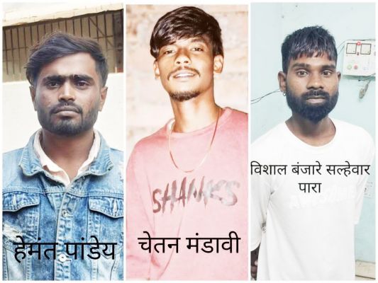 मतदान के एक दिन पहले 3 बदमाश जिलाबदर,  7 जिलों में दिखाई नहीं देने का फरमान