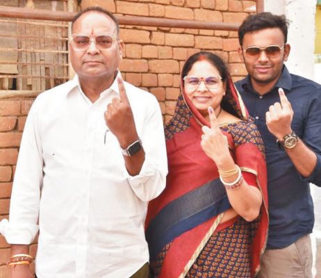 कुरुद में 2 बजे तक 63 फीसदी मतदान