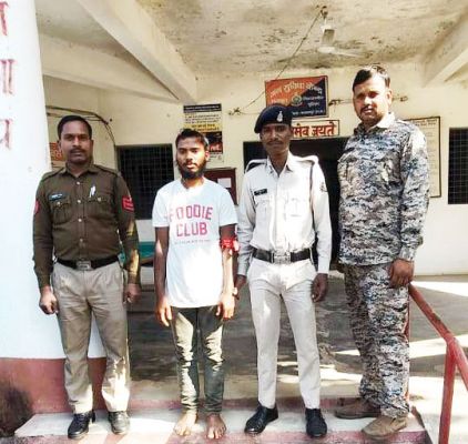 मां के सिर पर लकड़ी से वार कर हत्या, आरोपी बेटा गिरफ्तार
