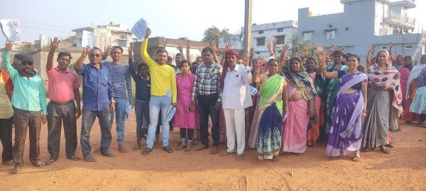 गिरवर रात्रे ने किया जनसंपर्क