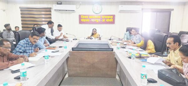 कलेक्टर ने की योजनाओं की समीक्षा