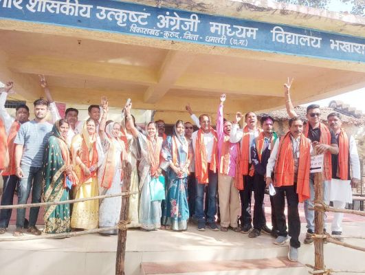 भखारा में भाजपा का कब्जा बरकरार