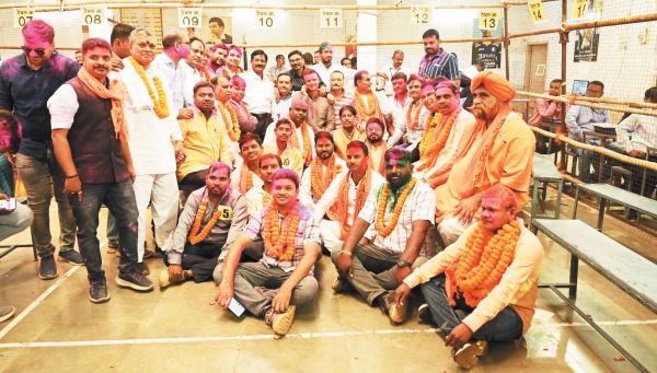 भाटापारा में खिला कमल, अध्यक्ष बने अश्विनी शर्मा