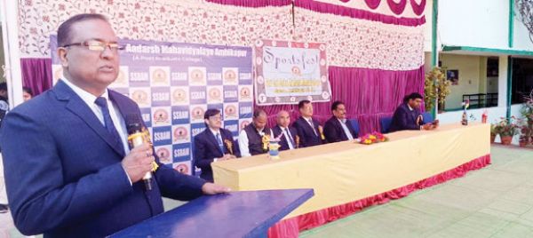 स्पोर्ट्स फेस्ट शुरू, छह संकायों के खिलाड़ी तीन दिन करेंगे दक्षता के साथ कौशल का प्रदर्शन
