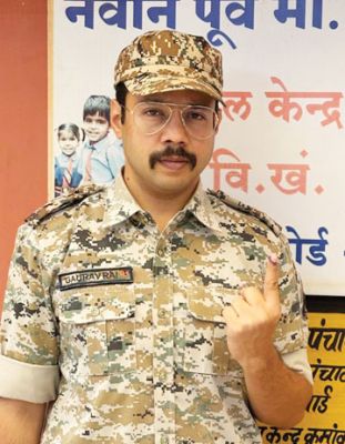 एसपीने किया मतदान