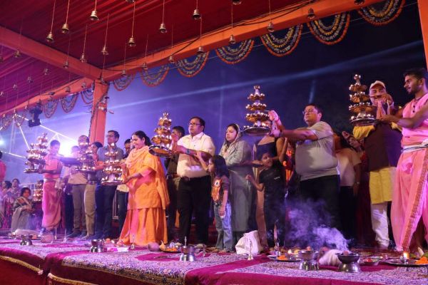 राजिम कुंभ कल्प में जीवन पथ प्रदर्शनी आकर्षण का केंद्र