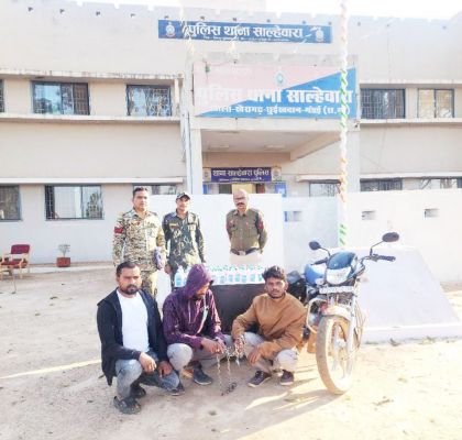 एमपी की शराब संग 2 गिरफ्तार   चुनाव में बांटने लाए थे