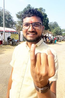 गंगालूर के जिपं सदस्य के निर्दलीय उम्मीदवार राजू कमलू जीते