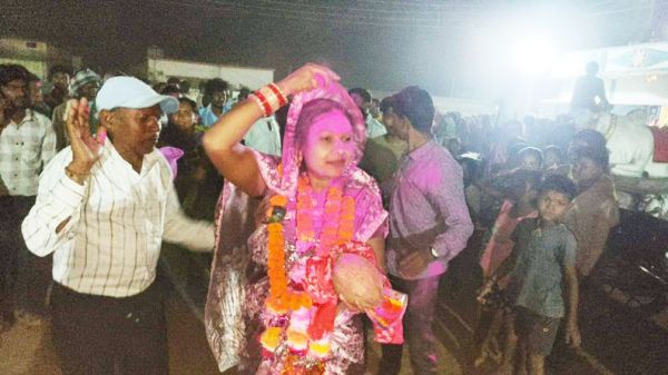 मनकी में सरपंच प्रत्याशी  अनामिका विजयी