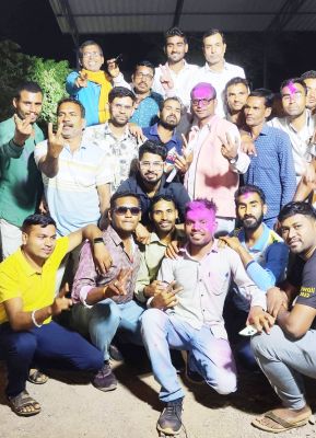 अजय साहू बने सोनेसिली सरपंच, बधाई देने तांता