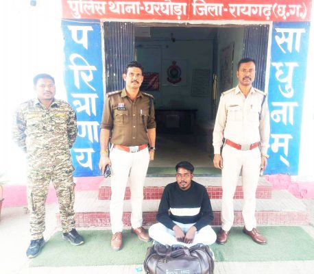 प्रतिबंधित नशीली कफ सिरप बेचते आरोपी युवक गिरफ्तार  