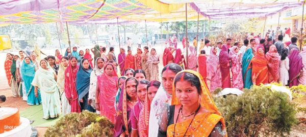कुरूद जनपद में 70.12 फीसदी मतदान