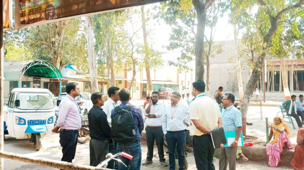 टीबी रोग मुक्त करने धमतरी पहुंची केन्द्रीय टीम, अस्पताल का निरीक्षण 