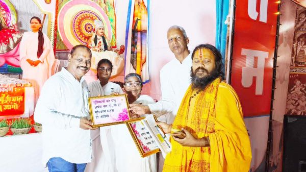 राजिम कुंभ कल्प मेला: आकर्षण का केंद्र रही चैतन्य नौ देवियों की झांकी 