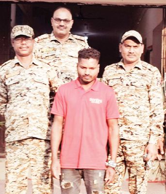 आईईडी विस्फोट में शामिल नक्सली गिरफ्तार