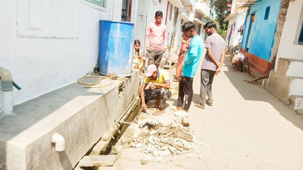 शहर के 600 नल कनेक्शन होंगे शिफ्ट, वार्डों का सर्वे कर शुरू किया काम