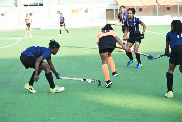 अस्मिता हॉकी स्टेट लीग में बिलासपुर ने नांदगांव को 5-2 गोल से किया परास्त