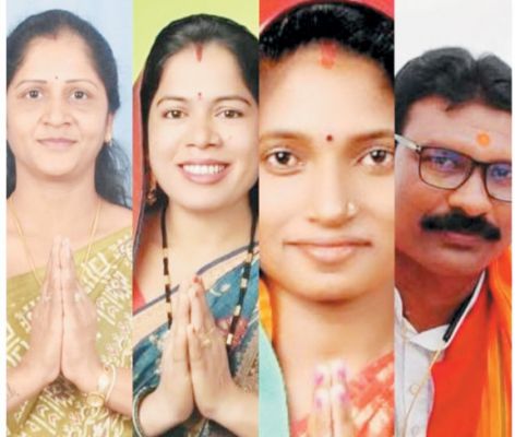  जिला पंचायत में भाजपा का दबदबा