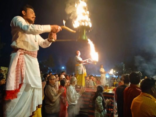 महाशिवरात्रि महोत्सव 4 प्रहर आरती के साथ संपन्न